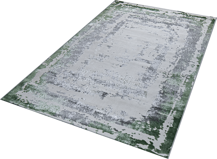 Ковер 36897J stan GREEN FLS / L.GREY