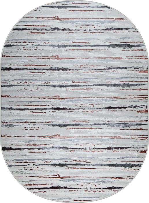 Ковер 38462A oval ROSE FLS / L.GREY