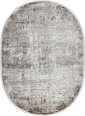 Ковер 38716A oval WHITE / L.BEIGE