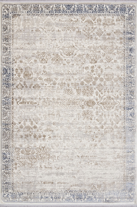 Ковер 07402A - L.BLUE FDY / CREAM FDY - Прямоугольник - коллекция ASADU
