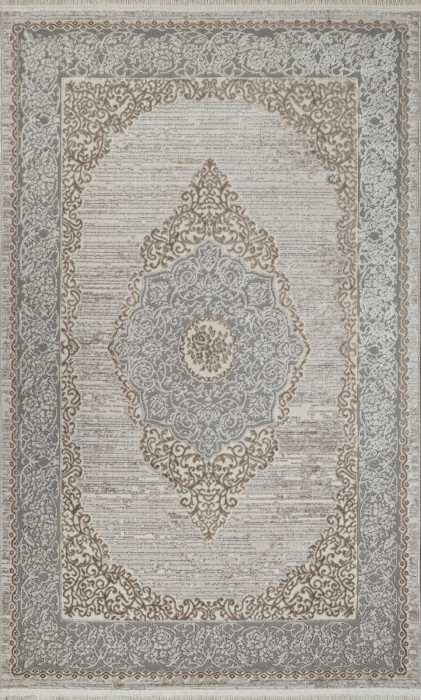 Ковер 26913A - GRY / D.BEIGE - Прямоугольник - коллекция MARMARIS