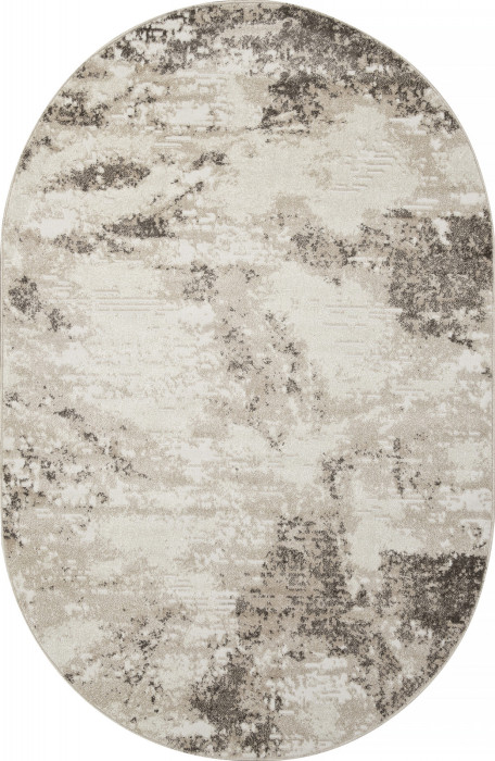 Ковер F219 - BEIGE - Овал - коллекция SIMIRA