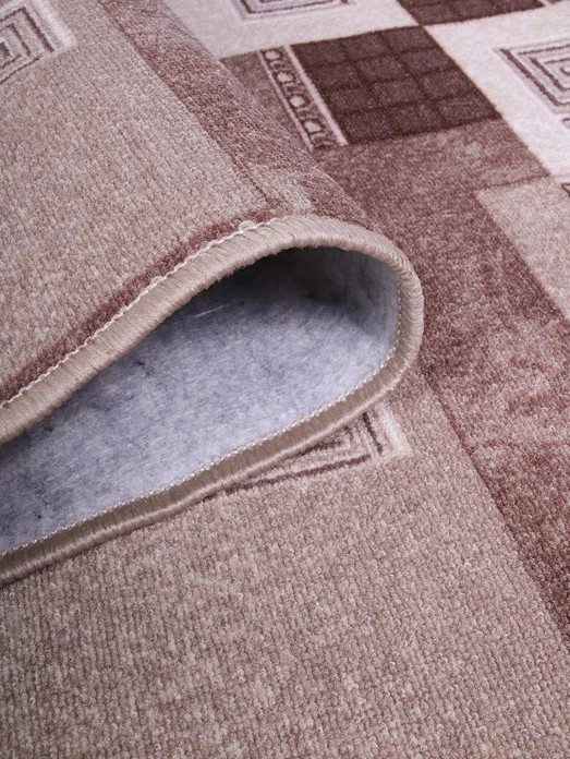 Ковролин палас Огонек Коричневый