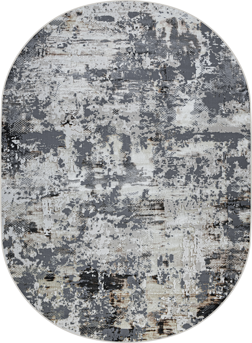 Ковер 37896A oval GREY FLS / BEIGE FLS