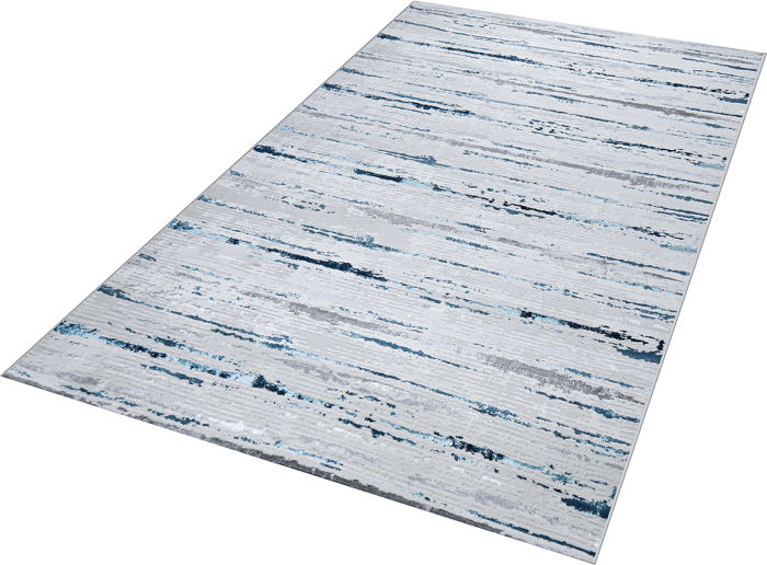 Ковер 38462A stan BLUE FLS / L.GREY