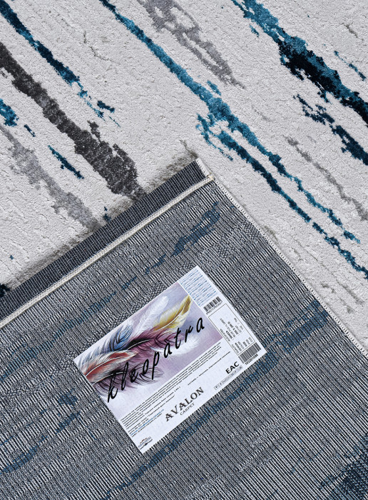 Ковер 38462A stan BLUE FLS / L.GREY