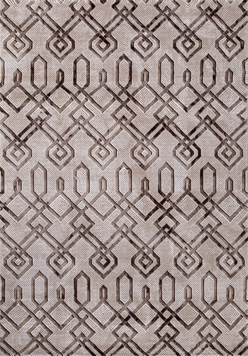 Ковер 04049B - DARK BROWN - Прямоугольник - коллекция ARMINA