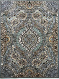 Ковер ABRISHIM ( АБРИШИМ ) 3843A BLUE/BLUE