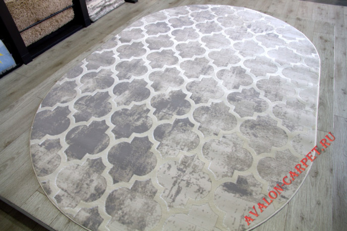 Ковер 36557A oval CREAM / CREAM