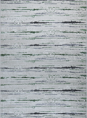 Ковер 38462A stan GREEN FLS / L.GREY