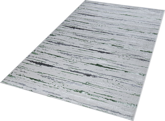 Ковер 38462A stan GREEN FLS / L.GREY