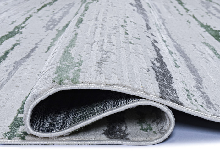 Ковер 38462A stan GREEN FLS / L.GREY