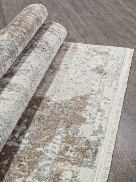 Ковер 26925A - GRY / D.BEIGE - Прямоугольник - коллекция MARMARIS