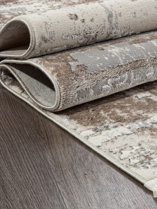 Ковер 26925A - GRY / D.BEIGE - Прямоугольник - коллекция MARMARIS