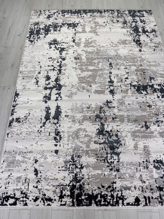 Ковер F282 - DARK GRAY - Прямоугольник - коллекция PALERMO
