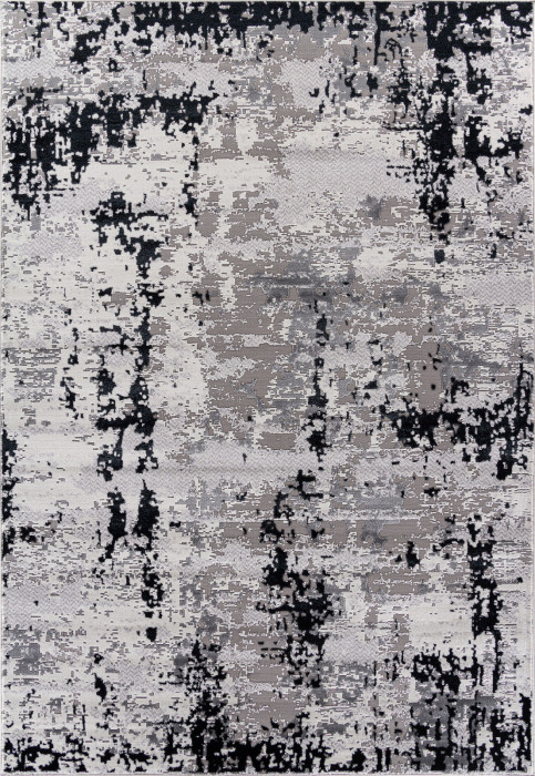 Ковер F282 - DARK GRAY - Прямоугольник - коллекция PALERMO