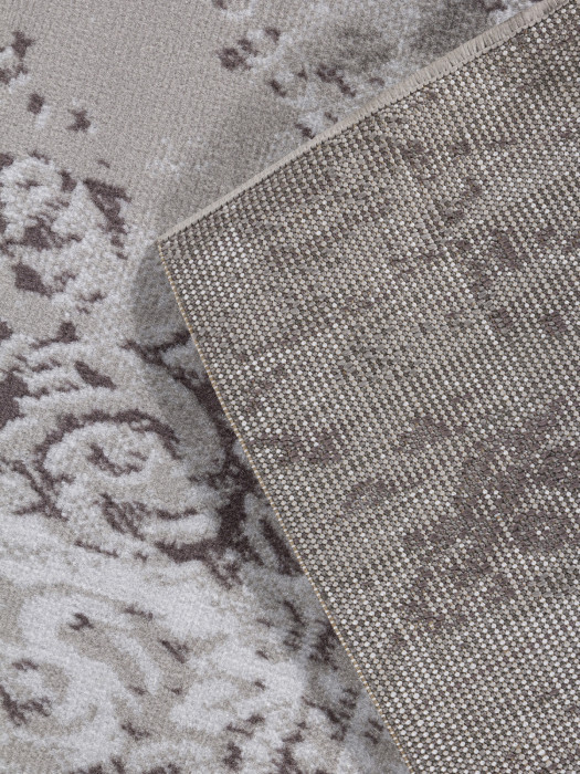 Ковер F390 - GRAY - Дорожка - коллекция SILVER