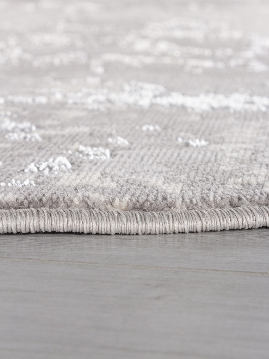 Ковер F477 - GRAY-BEIGE - Овал - коллекция LIMAN