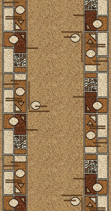 Ковровая дорожка Лайла Де Люкс 15104/10122