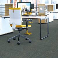 Ковровая плитка Desoma Flock Stripes Onyx 231018