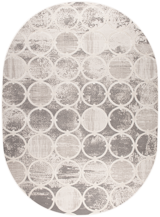 Ковер 36444B oval CREAM / L.GREY