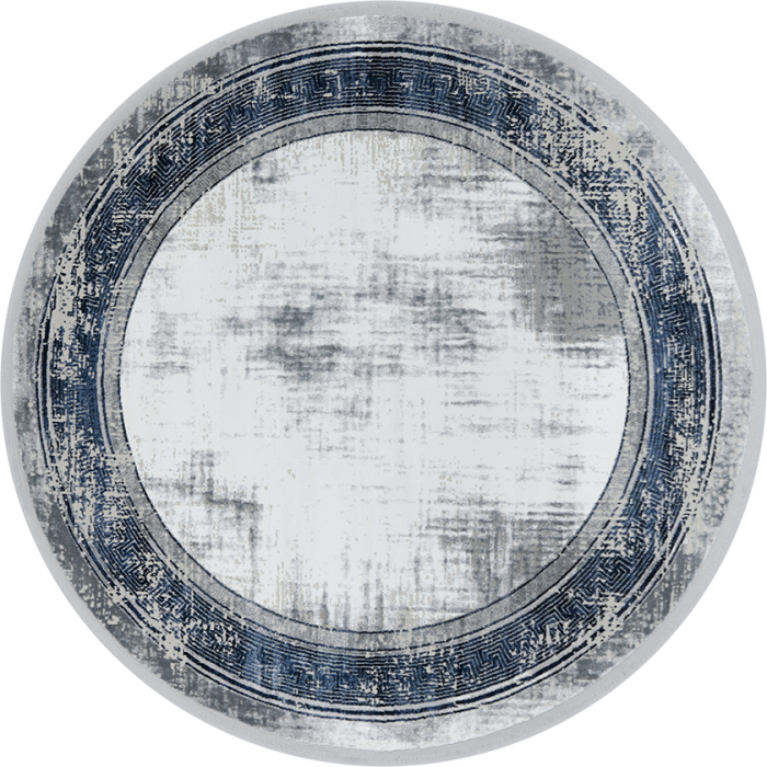 Ковер 38720A daire BLUE / WHITE