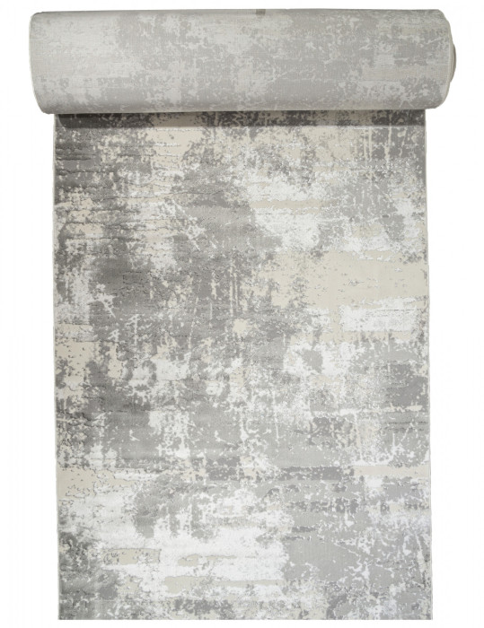 Ковер 26925A - GRY / GRY - Дорожка - коллекция MARMARIS