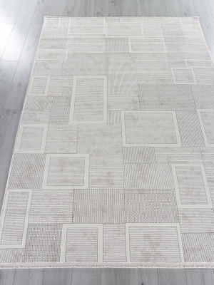 Ковер 71199 - 070 BEIGE - Прямоугольник - коллекция OSLO