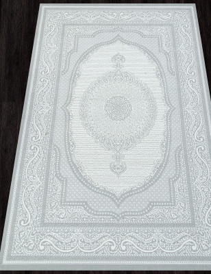 Ковер E364AP - GREY / WHITE - Прямоугольник - коллекция SIROCCO