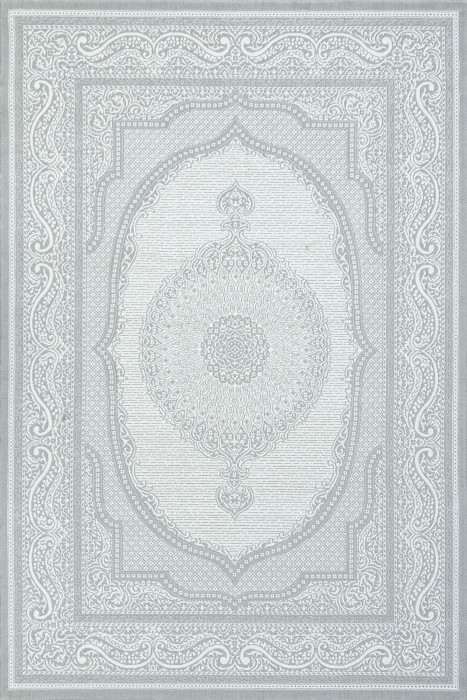 Ковер E364AP - GREY / WHITE - Прямоугольник - коллекция SIROCCO