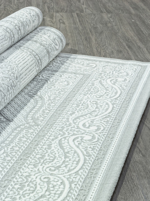Ковер E364AP - GREY / WHITE - Прямоугольник - коллекция SIROCCO