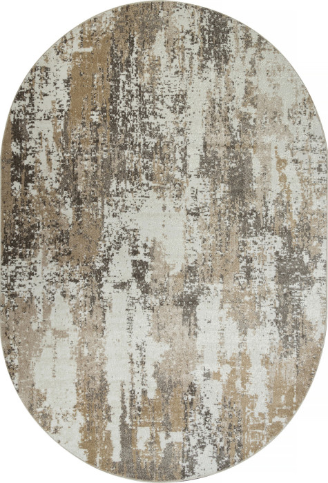 Ковер F229 - BEIGE - Овал - коллекция NATUREL