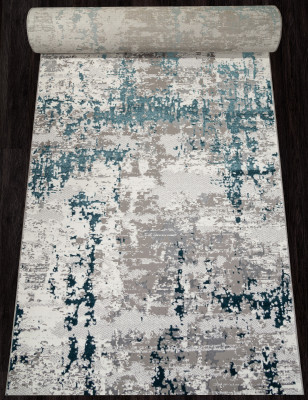 Ковер F282 - GRAY - Дорожка - коллекция PALERMO