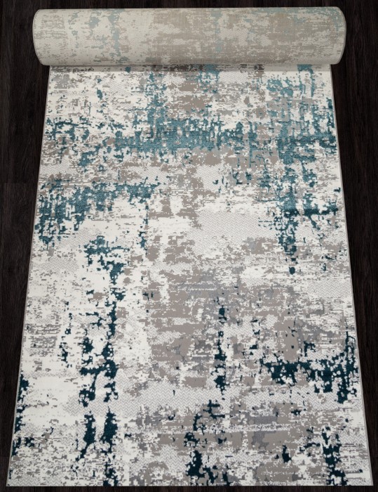 Ковер F282 - GRAY - Дорожка - коллекция PALERMO