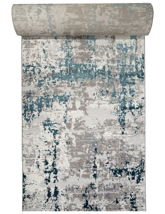 Ковер F282 - GRAY - Дорожка - коллекция PALERMO