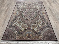 Ковер ABRISHIM ( АБРИШИМ ) 3843A LACIVERT/LACIVERT