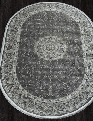 Ковер 752065 - 000 - Овал - коллекция KASHAN