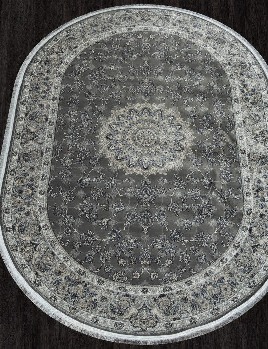 Ковер 752065 - 000 - Овал - коллекция KASHAN
