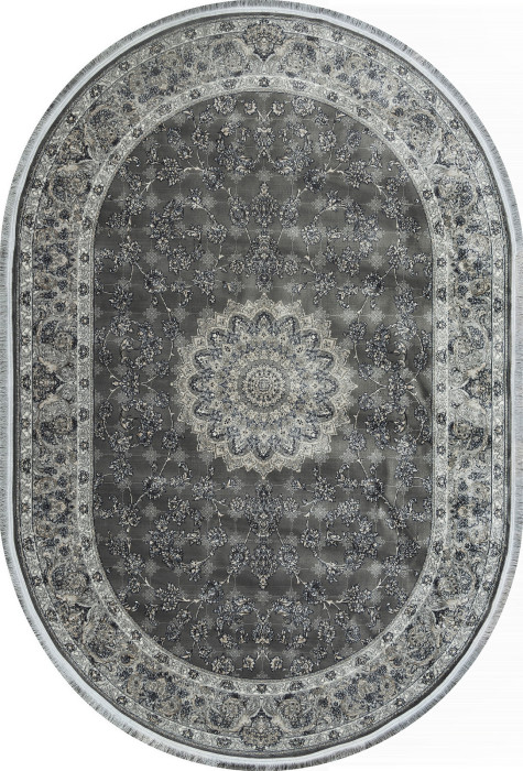 Ковер 752065 - 000 - Овал - коллекция KASHAN