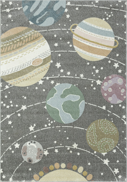 Ковер D209 - GRAY - Прямоугольник - коллекция SOFIT