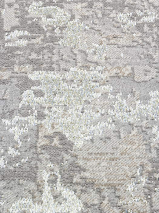 Ковер F165 - CREAM-BLUE - Овал - коллекция LIMAN