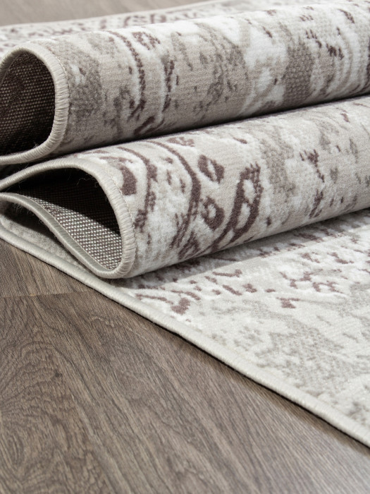 Ковер F390 - GRAY - Прямоугольник - коллекция SILVER