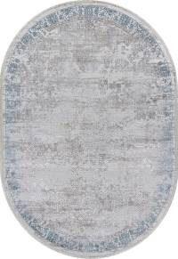Ковер EFSAN ( ИФСАН ) L252A - CREAM SHRINK / BLUE FDY ( Овал )