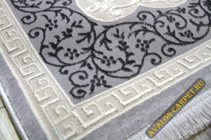 Ковер 36846A stan L.GREY / GREY