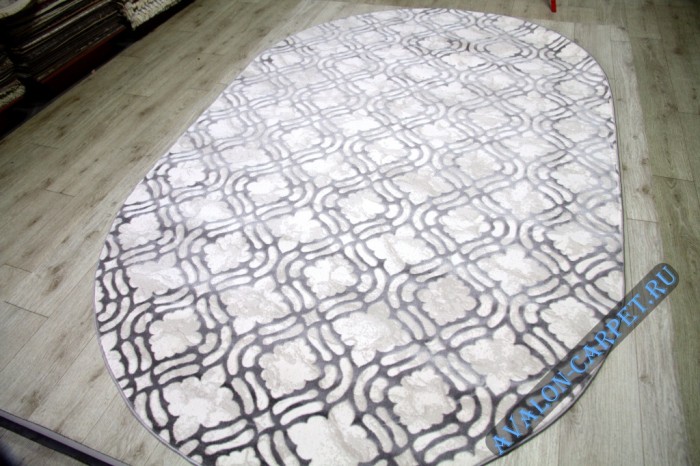 Ковер 36901J oval GREY / GREY