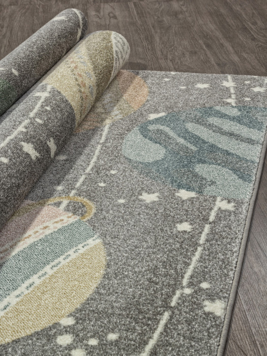Ковер D209 - LIGHT GRAY - Прямоугольник - коллекция SOFIT