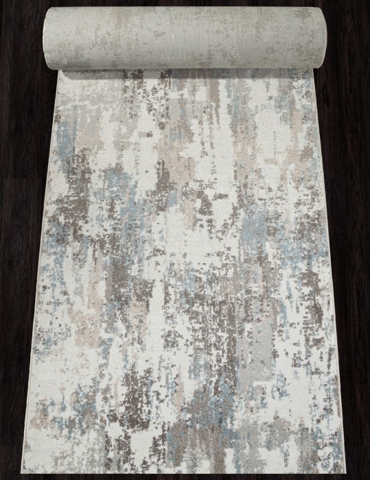 Ковер F229 - BEIGE-BLUE - Дорожка - коллекция NATUREL