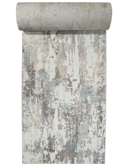 Ковер F229 - BEIGE-BLUE - Дорожка - коллекция NATUREL
