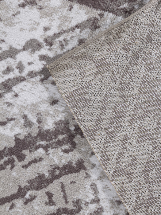 Ковер F391 - GRAY - Дорожка - коллекция SILVER