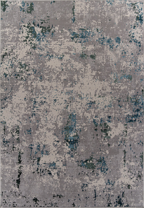 Ковер F477 - GRAY-BLUE - Прямоугольник - коллекция LIMAN